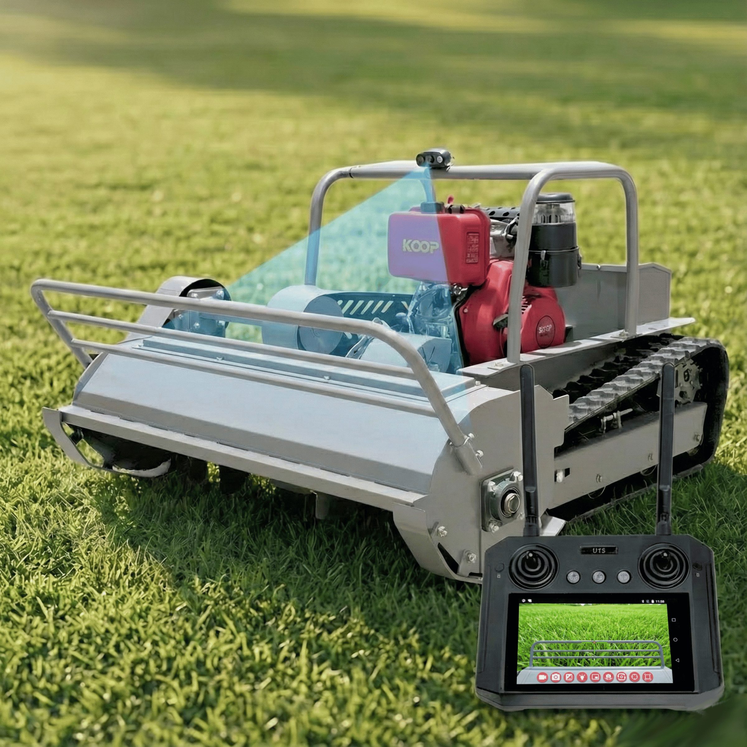 Fernbedienung mit Kamera Display